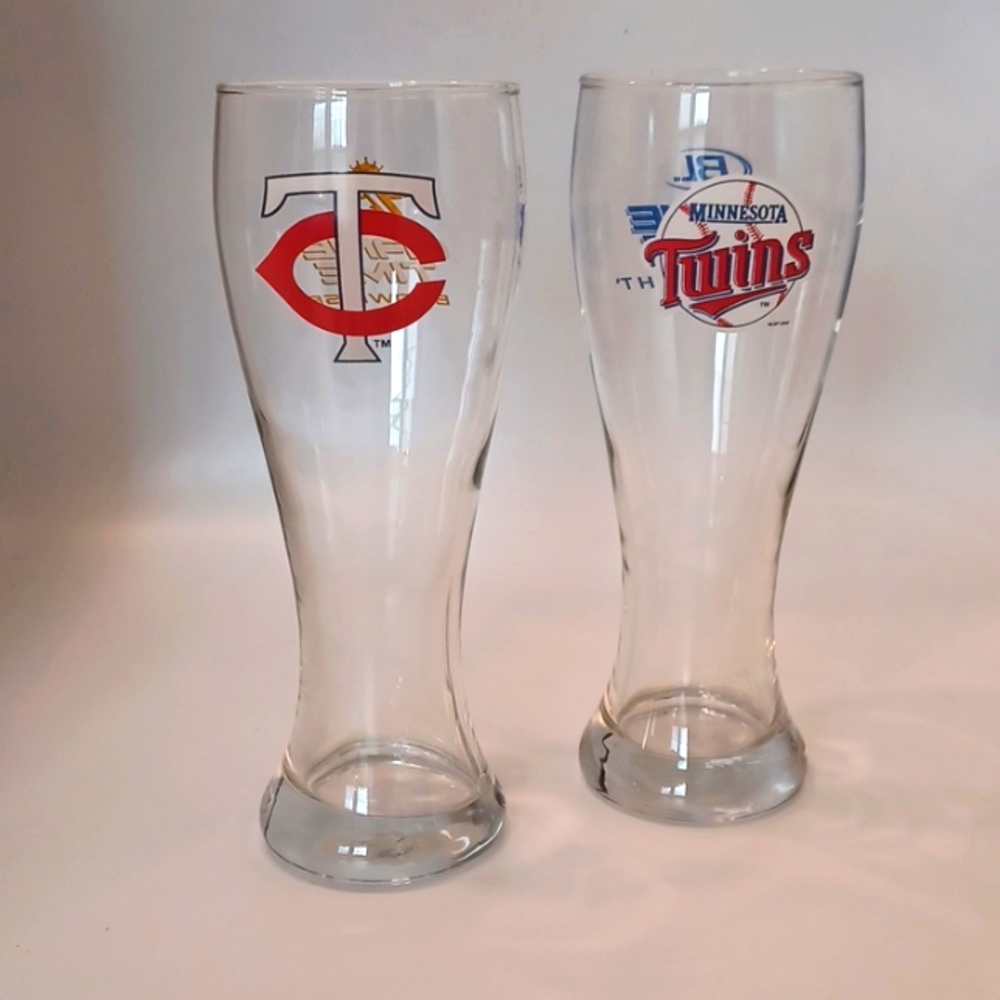 MN Twins Game Time Pilsner Glasses